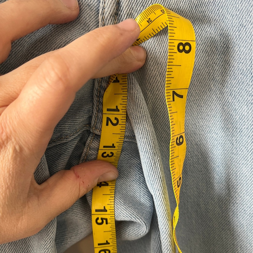 Old Navy Rigid OG Loose Jeans High Rise Light Wash 20 Secret-Smooth Pockets - Picture 10 of 10